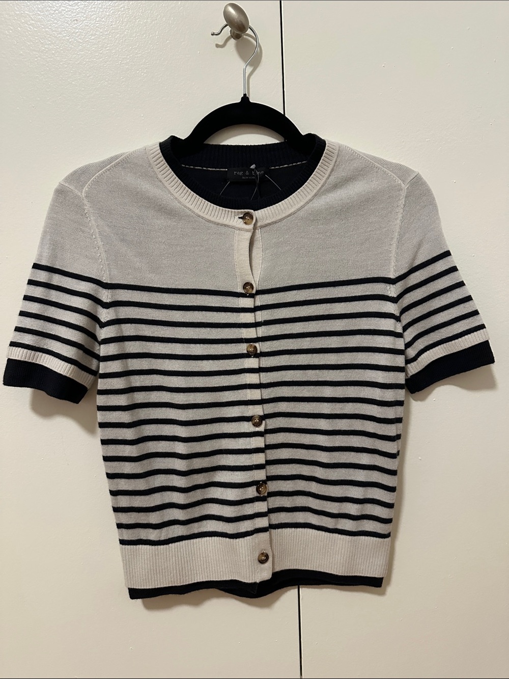 NWT rag & bone Anne Stripe Cardigan